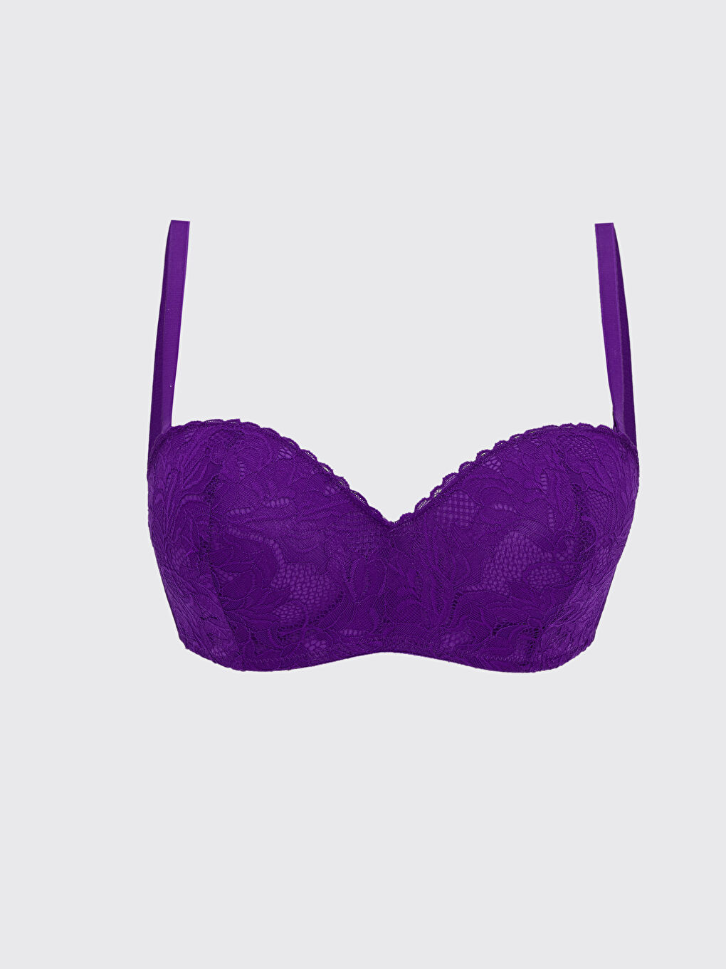 Underwire Unfilled Lace Strapless Bra -S3CH26Z8-HEP