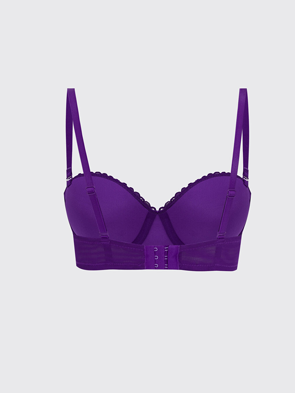 Underwire Unfilled Lace Strapless Bra -S3CH26Z8-HEP