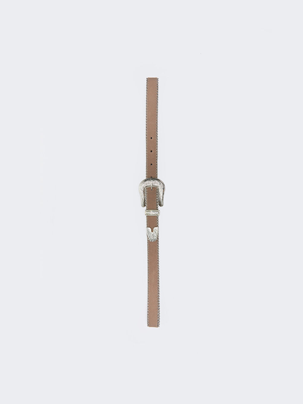 Wide Buckle Suede Women's Belt-1