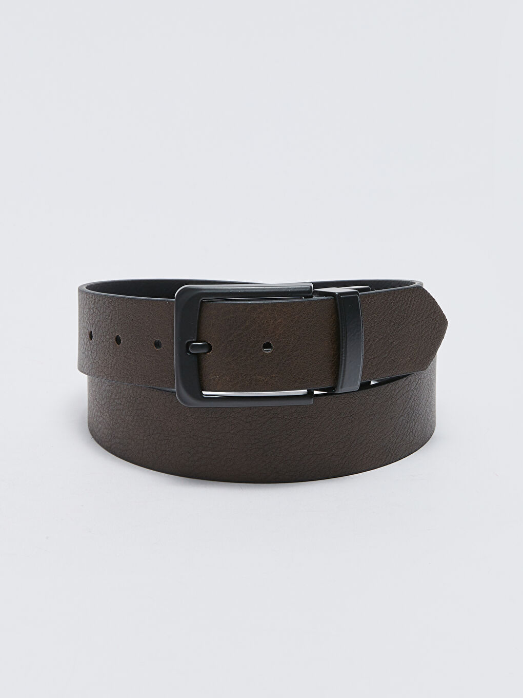 Faux Leather Reversible Men's Belt -S3CH85Z8-HUC