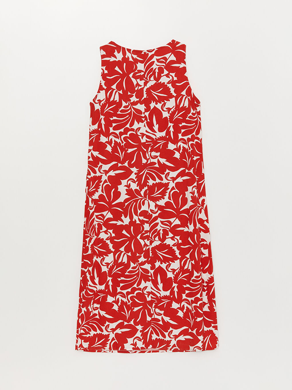 LCWAIKIKI Classic Women's Crew Neck Patterned Dress -S3CI07Z8-LTQ