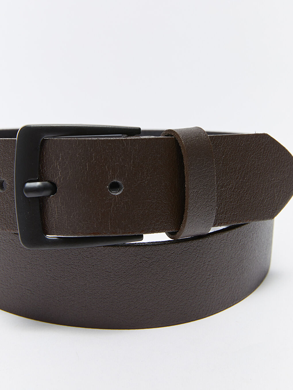 Kahverengi Hakiki Deri Erkek Kemer-1