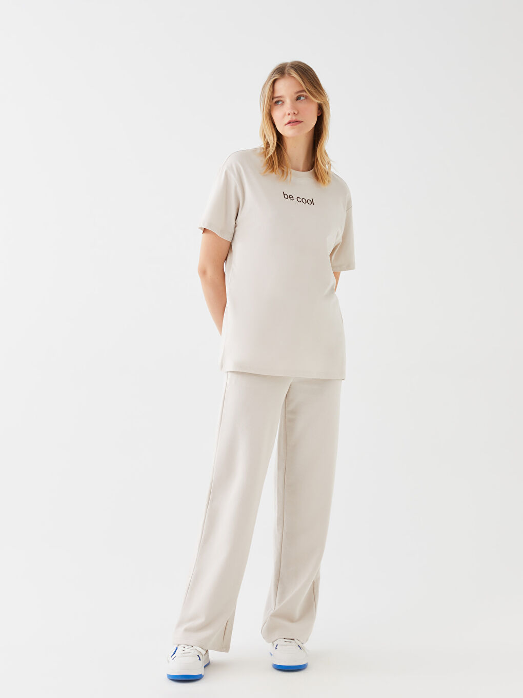 Crew Neck Printed Short Sleeve Women's T-Shirt-2