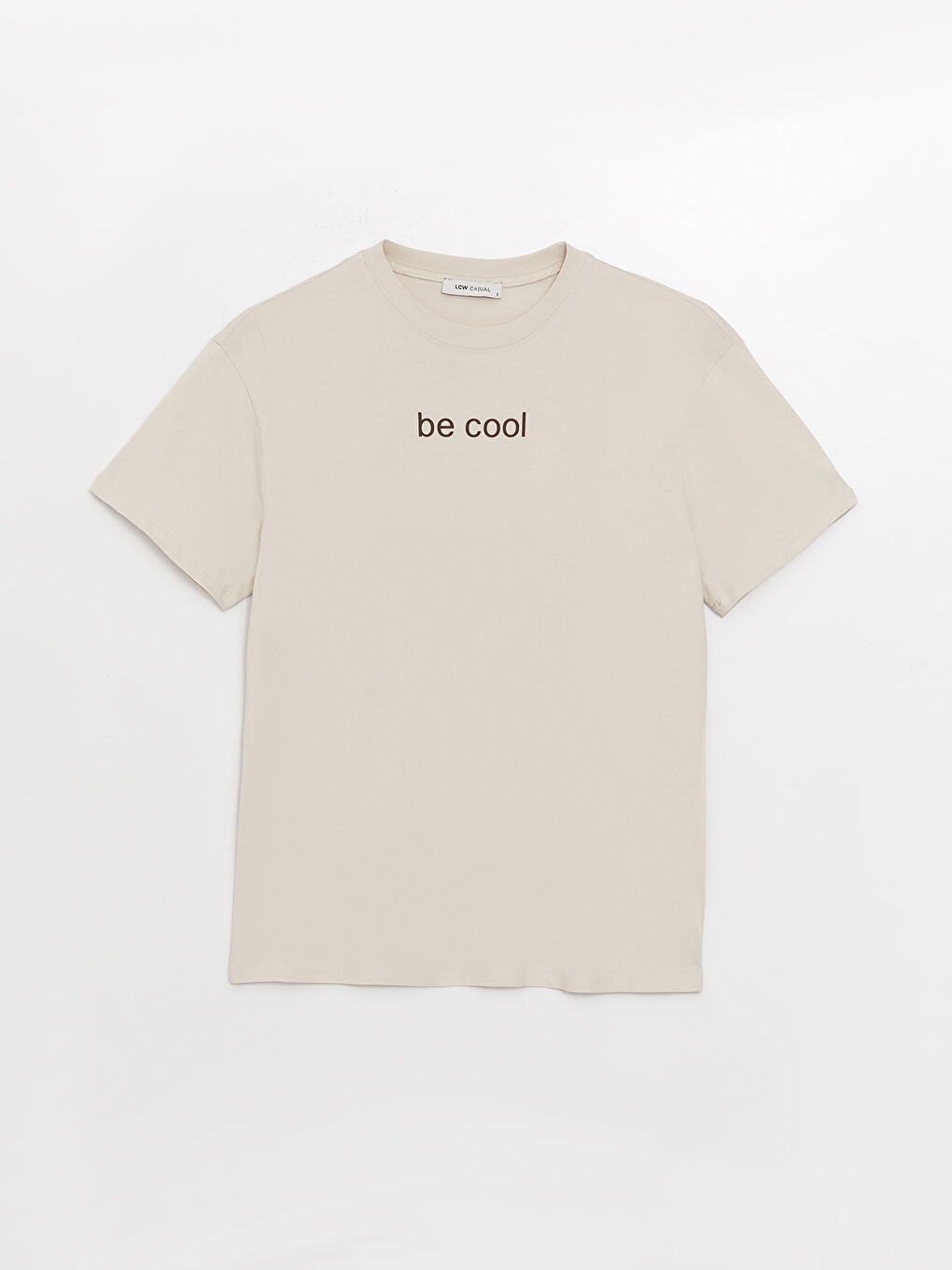 Crew Neck Printed Short Sleeve Women's T-Shirt-5