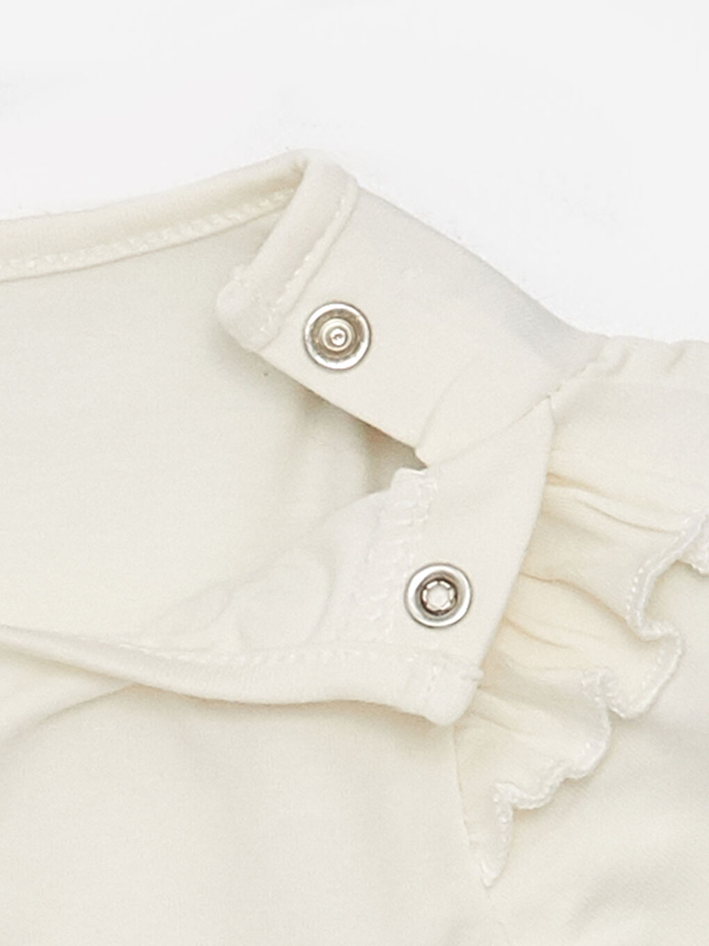 Ensemble 2 Pièces Bébé Fille Imprimé Body à Boutons-Pression et Short Col Rond Manches Courtes-3