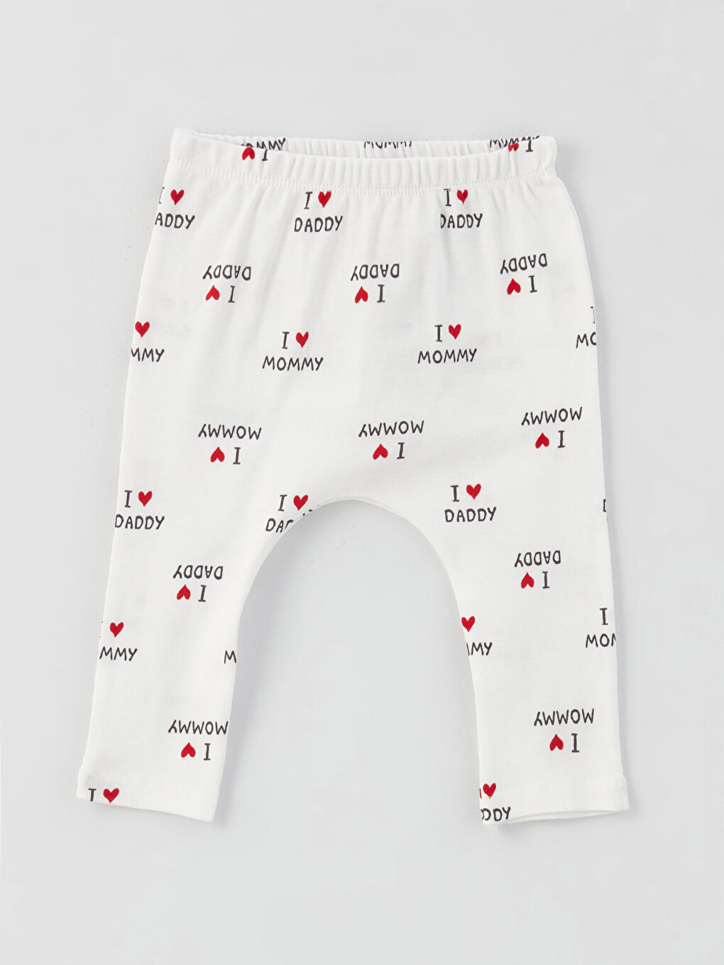 Crew Neck Short Sleeve Printed Baby Girl's Snap Fastener Body Pants and Hair Band 3-Piece Set-2