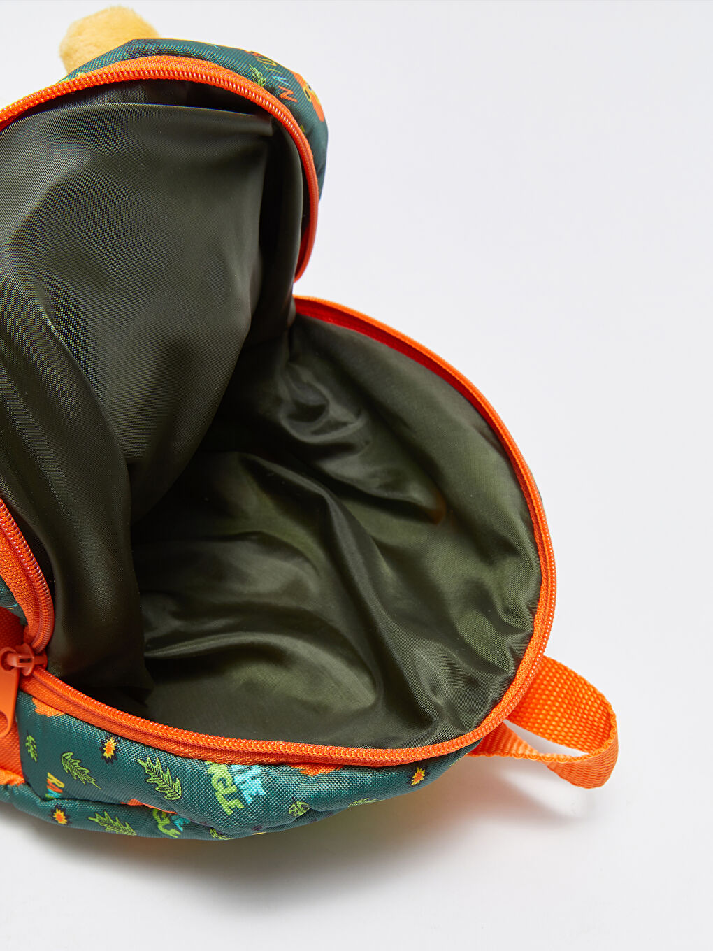 Yeşil Aslan Figürlü Erkek Çocuk Sırt Çantası-5