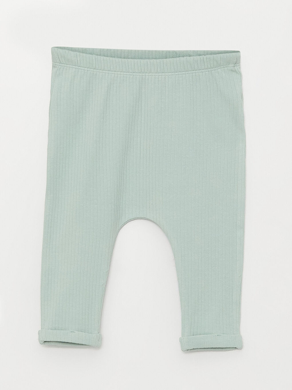 Crew Neck Short Sleeve Patterned Baby Boy Snap Fastener Body and Trousers 2-Piece Set-2