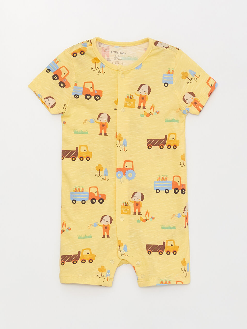 LCW baby Combinaison Bébé Garçon Col Rond Manches Courtes -S3CI73Z1-LUG