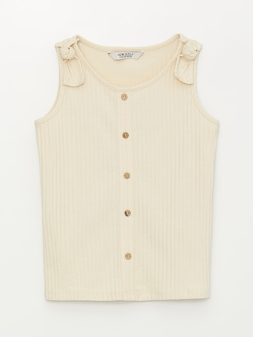 Crew Neck Basic Girl Singlet -S3CI90Z4-KX0