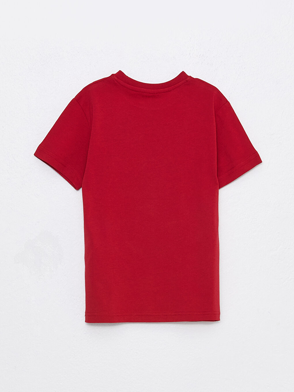 Crew Neck Printed Short Sleeve Boys' T-Shirt-1