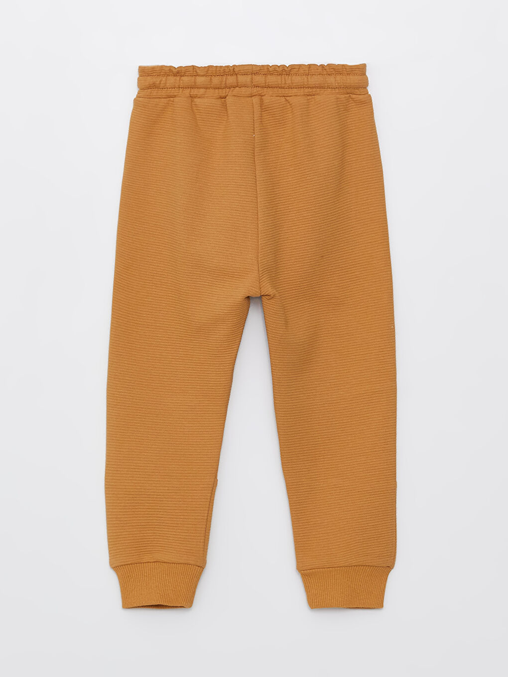 Bej Beli Lastikli Basic Erkek Bebek Eşofman Alt-4