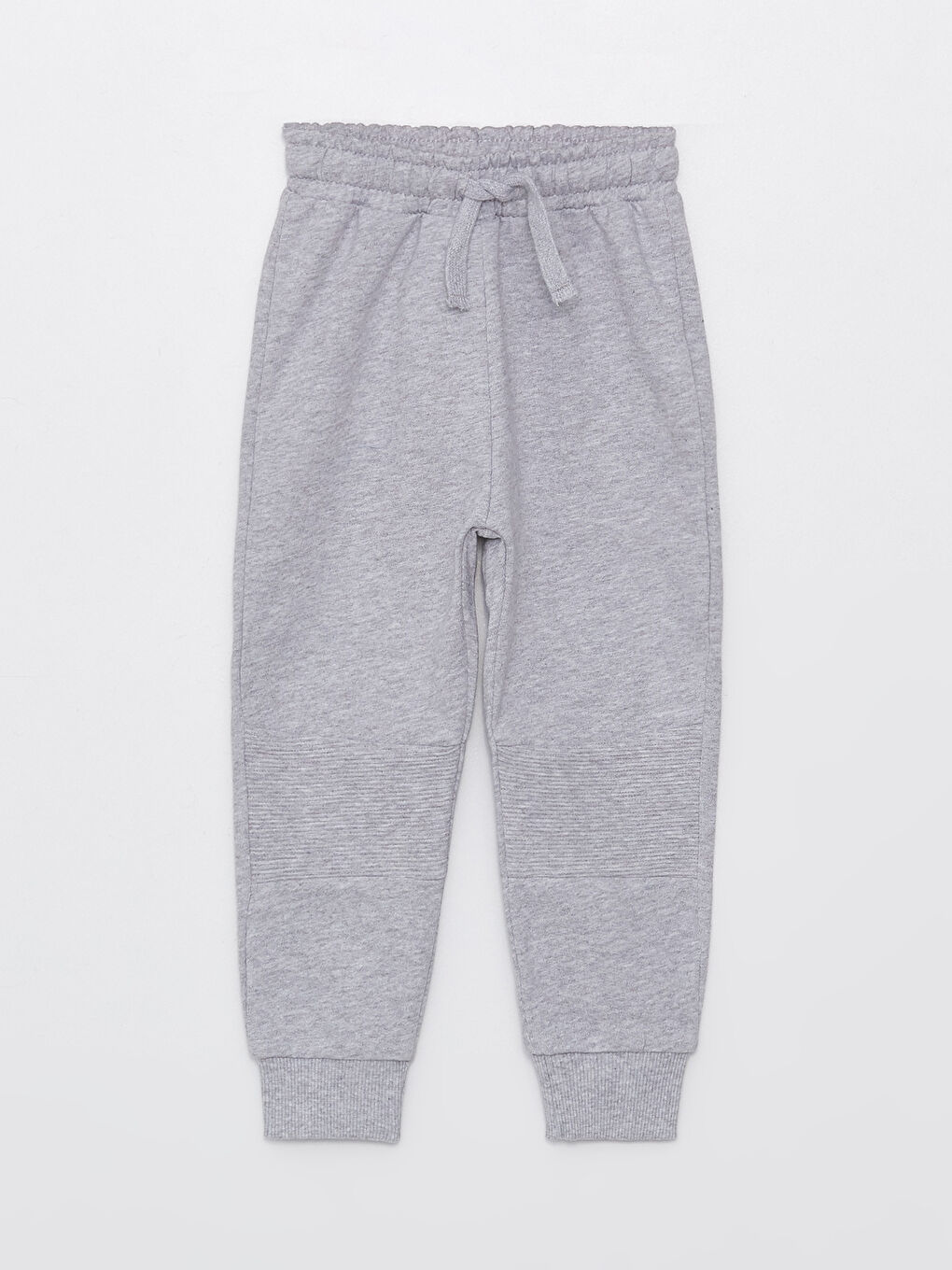 Gri Beli Lastikli Basic Erkek Bebek Eşofman Alt-1