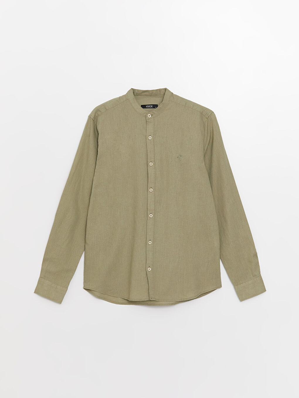 Рубашка Мужская С Длинным Рукавом Стандартного Кроя-5