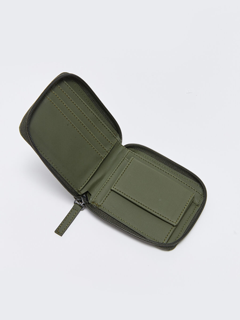 Haki Yazı Baskılı Erkek Cüzdan-2