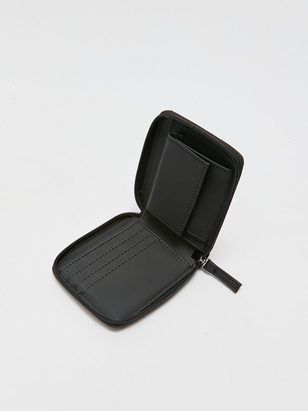 Siyah Yazı Baskılı Erkek Cüzdan-3