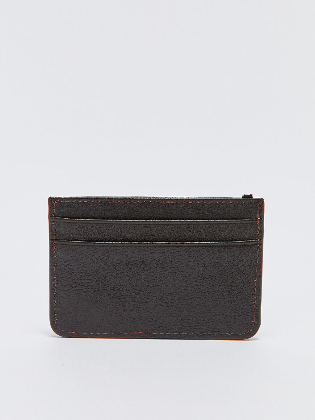 Kahverengi Hakiki Deri Erkek Kartlık-3