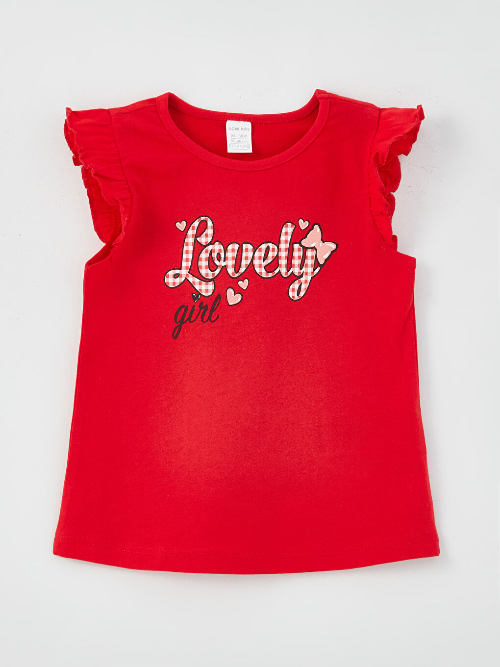 فيست مطبوع بياقة دائرية - بنات رضع - مجموعتين-2