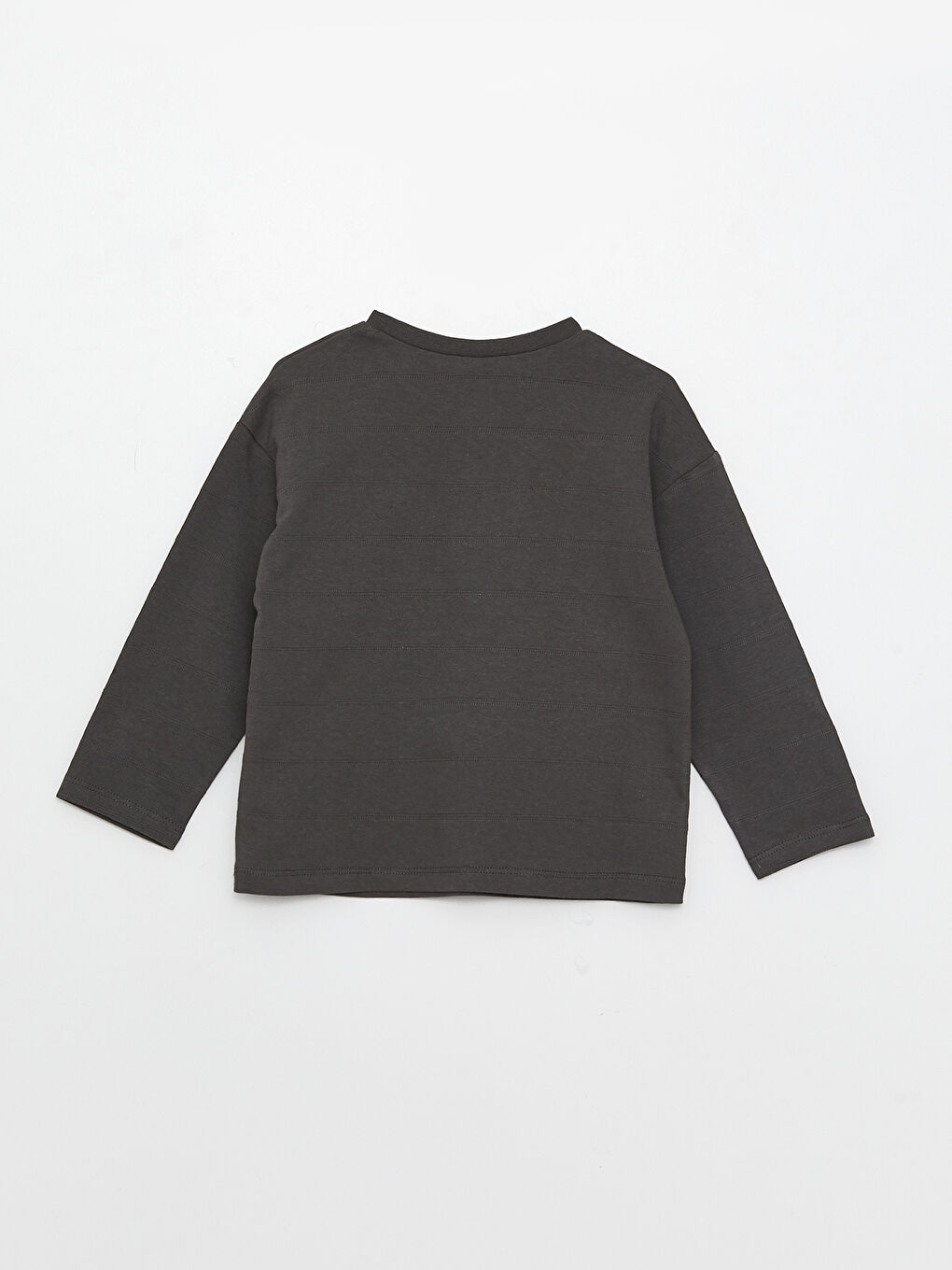 Rundhalsausschnitt Langarm Basic Baby Jungen T-Shirt-1