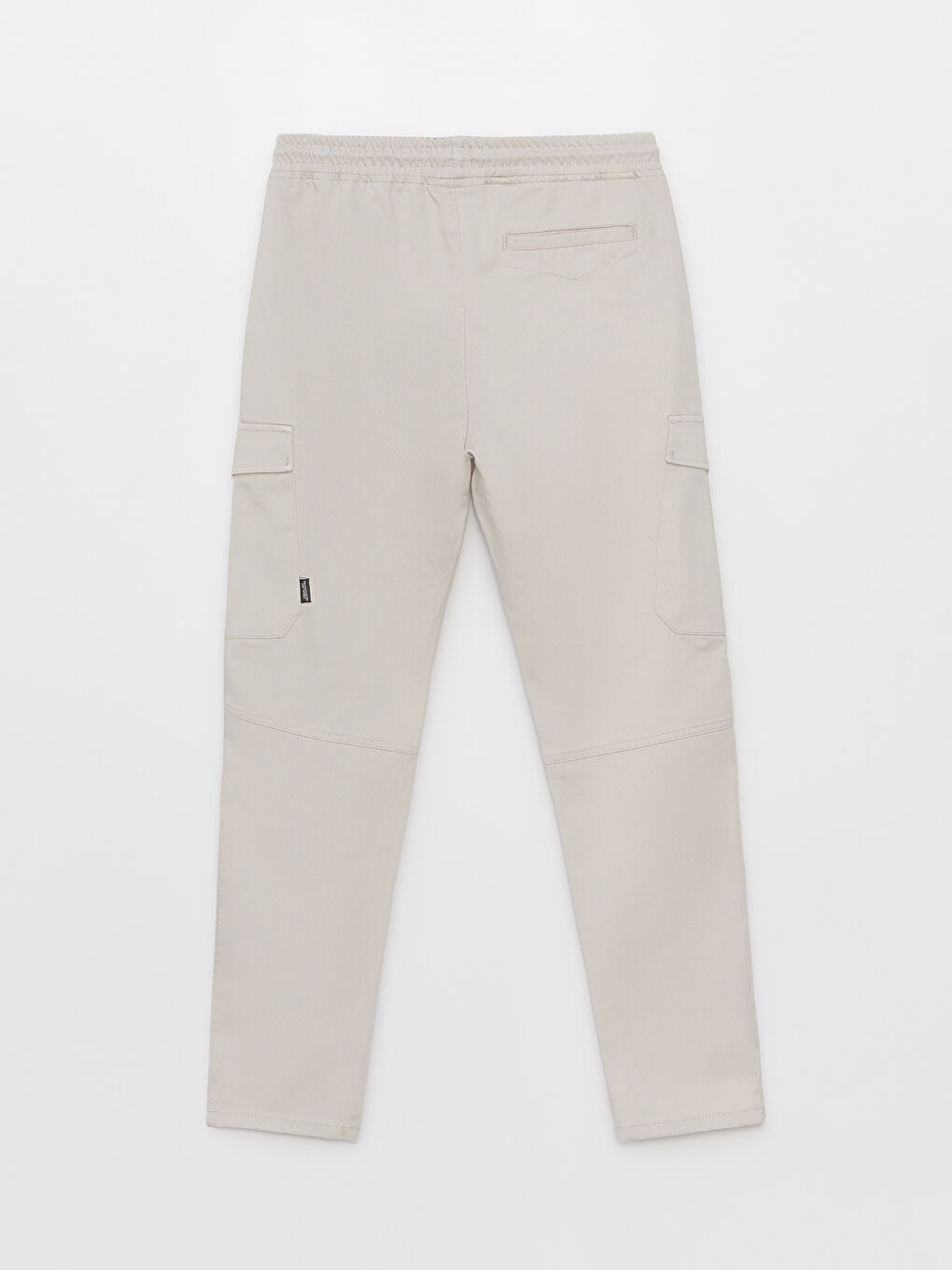 Gri Slim Fit Erkek Kargo Pantolon-6