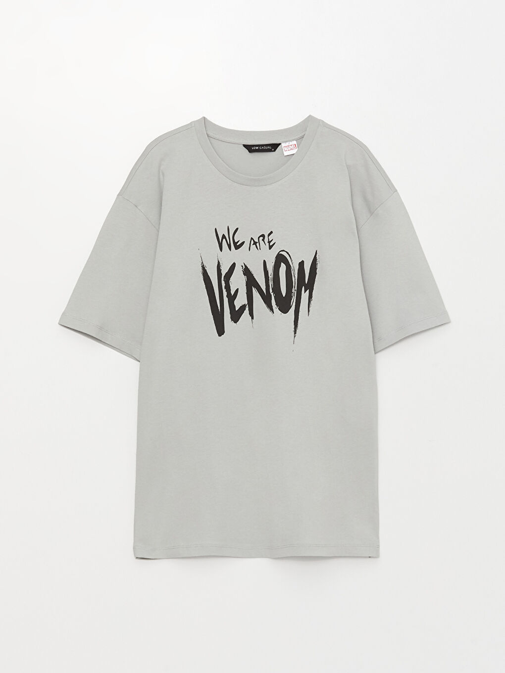 XSIDE Crew Neck Short Sleeve Venom Printed Jersey Men's T-Shirt -S3CK78Z8-FKD