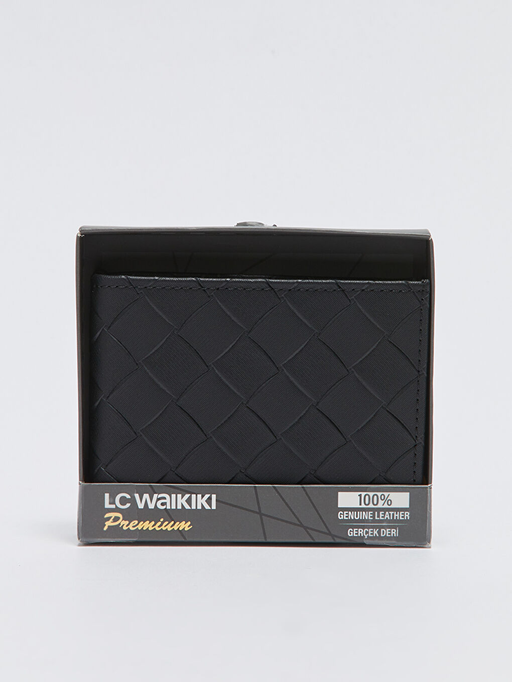 Siyah Hakiki Deri Erkek Cüzdan