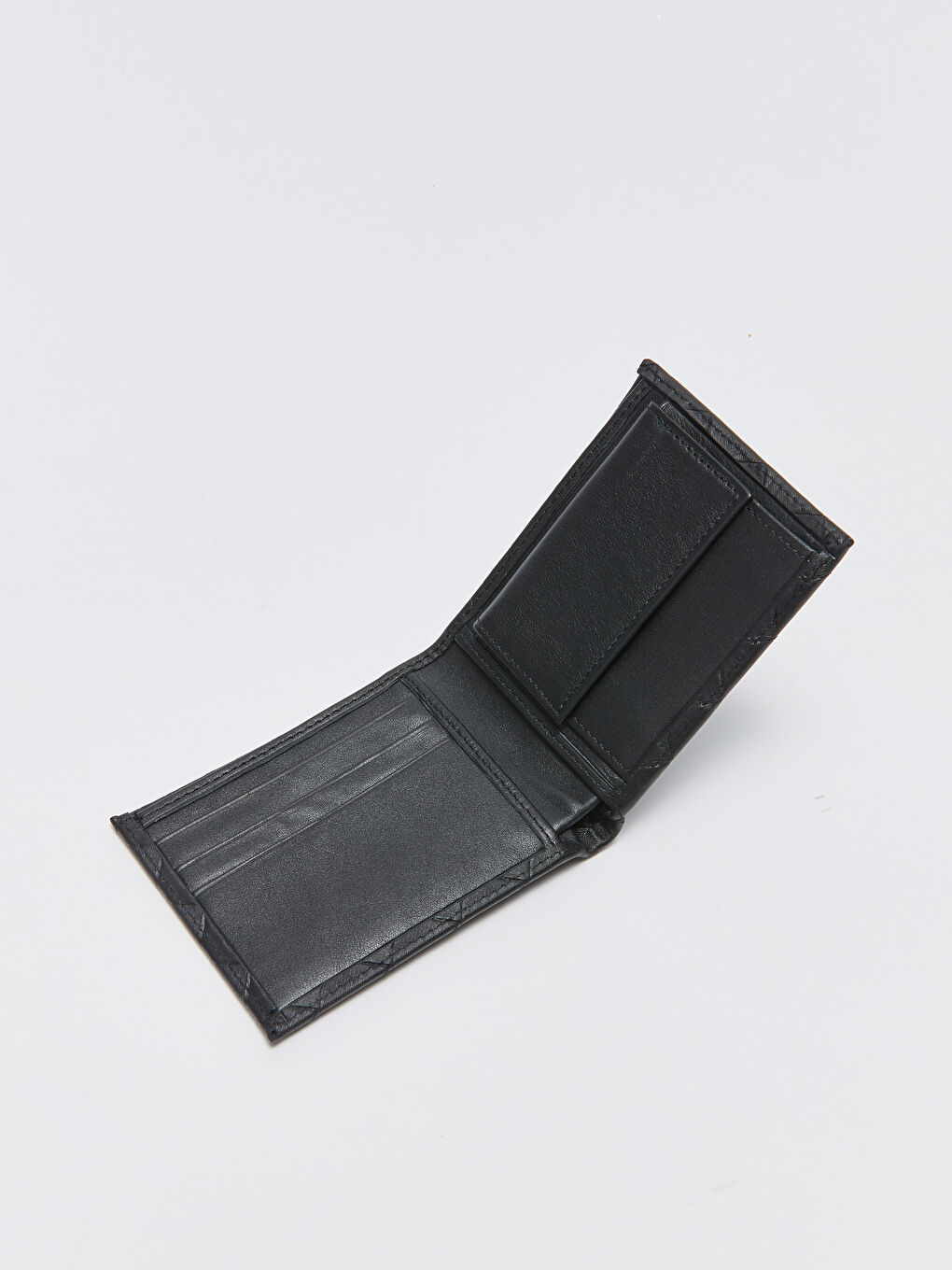 Siyah Hakiki Deri Erkek Cüzdan-3