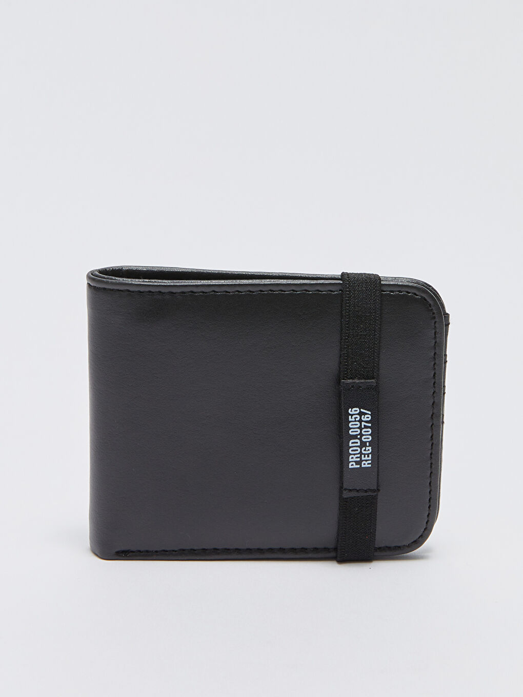 Siyah Deri Görünümlü Erkek Cüzdan