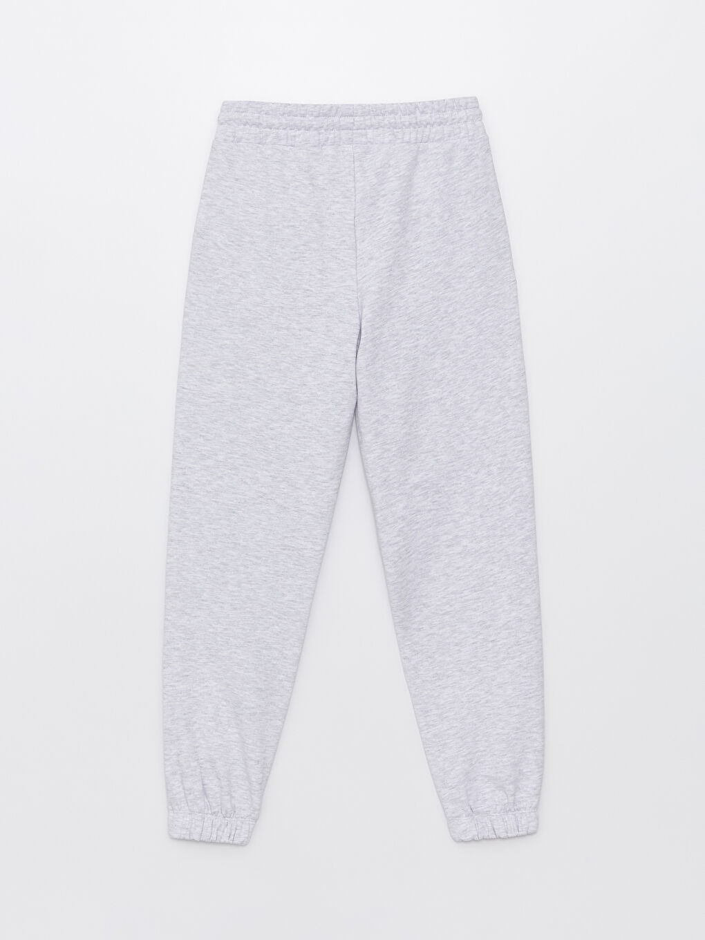 Pantaloni de trening groși cu talie elastică imprimați pentru femei-6