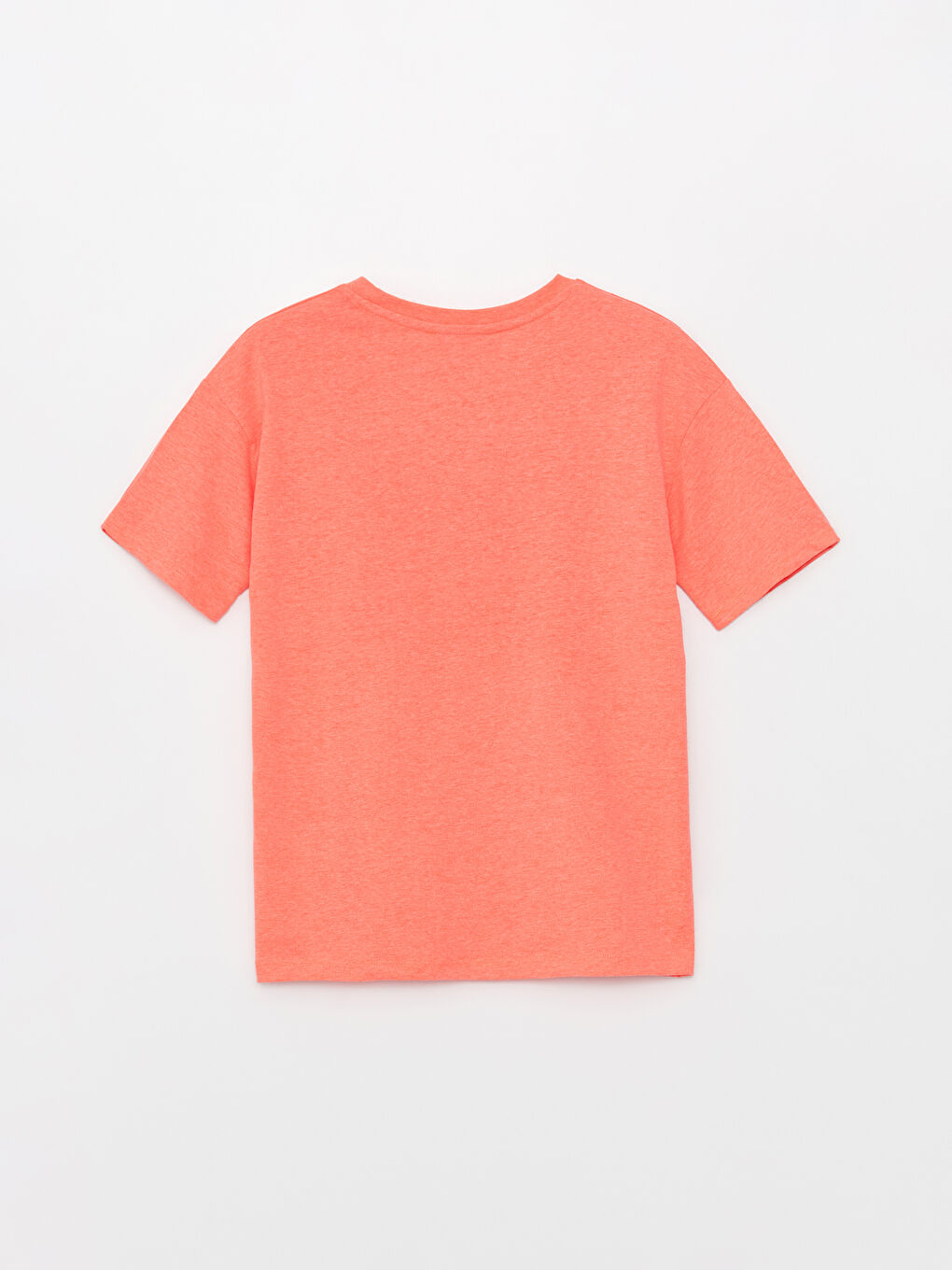 Crew Neck Printed Short Sleeve Girls' T-Shirt-1