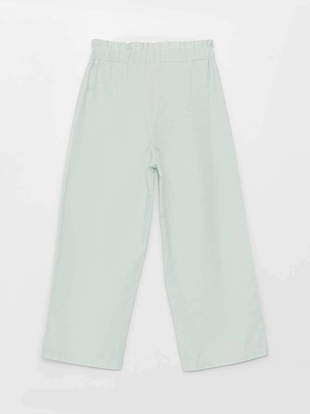 Taille Élastique Basique Pantalon Large Fille Capri-1