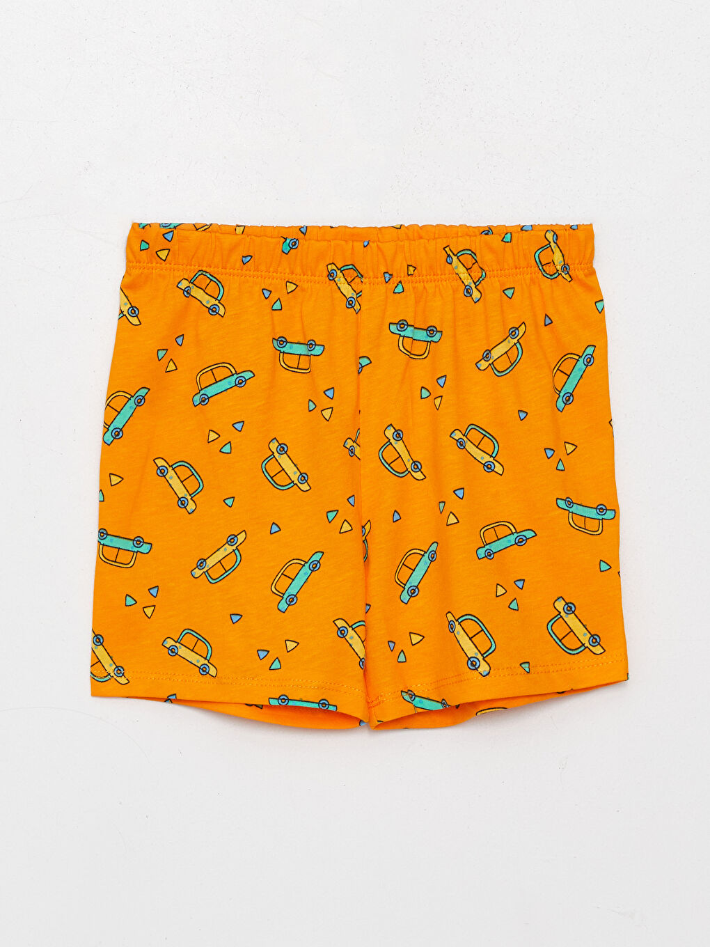 Turuncu Erkek Bebek Pijama Takımı-2