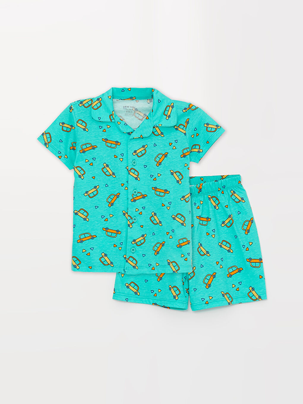 Yeşil Erkek Bebek Pijama Takımı