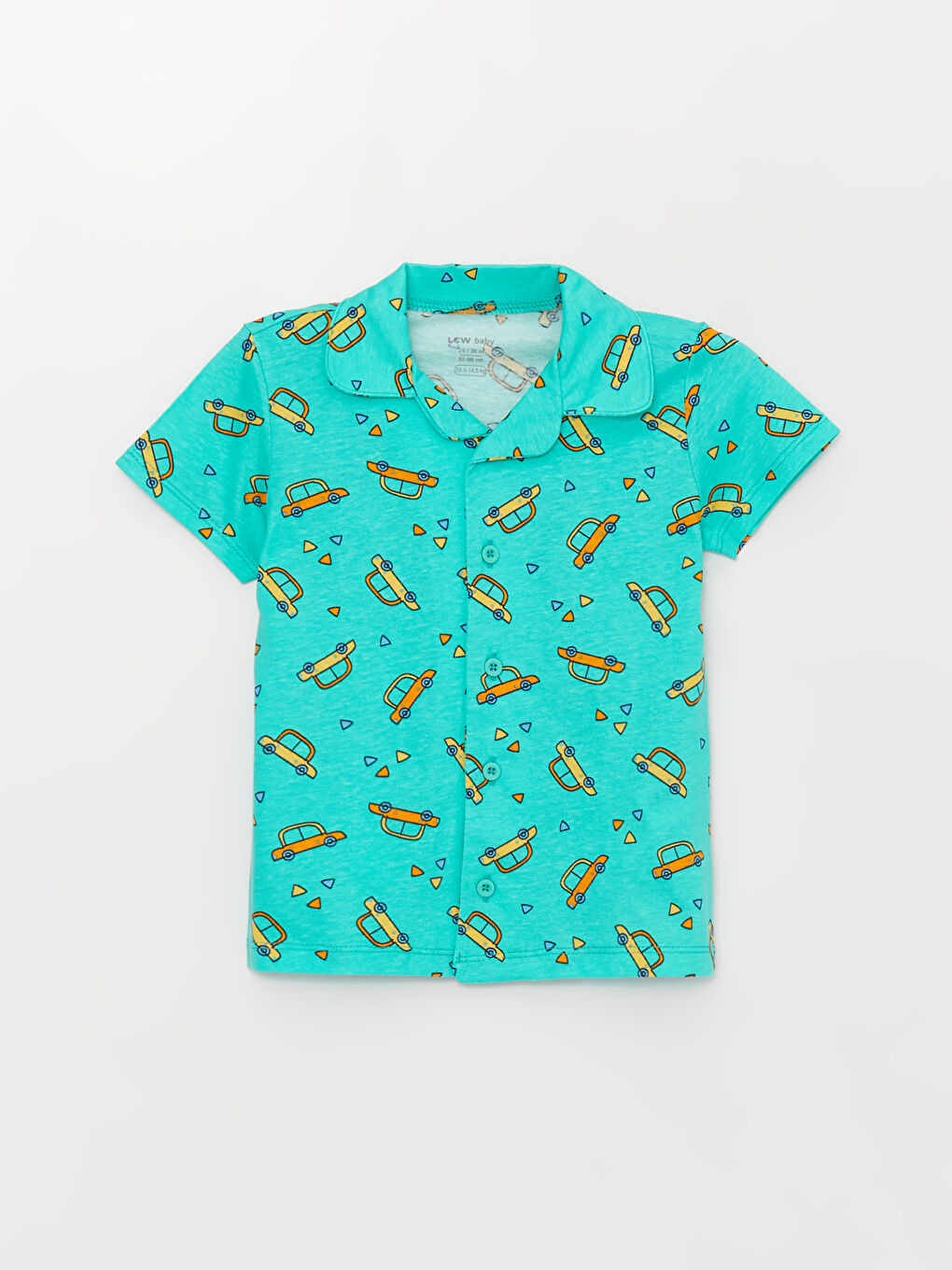 Yeşil Erkek Bebek Pijama Takımı-1