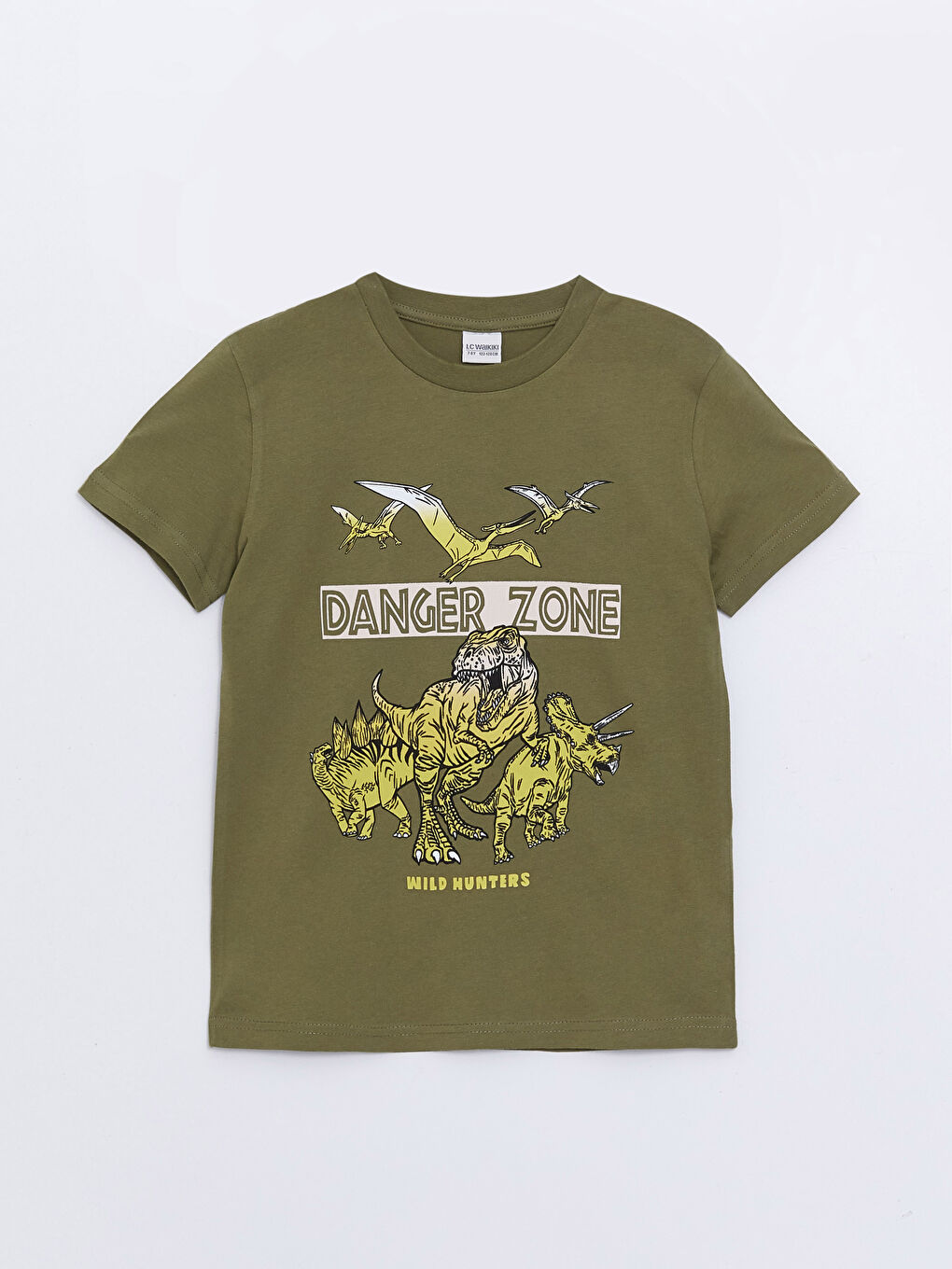 T-Shirt et Short pour Garçons Imprimés à Col Rond et Manches Courtes-1