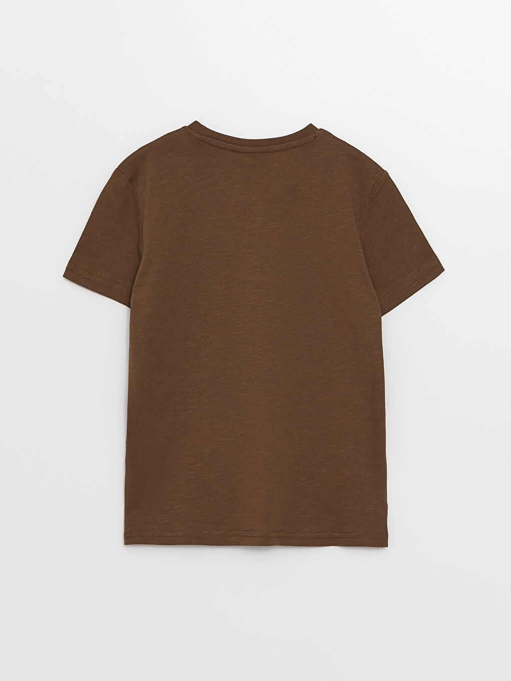 Crew Neck Printed Short Sleeve Boys' T-Shirt-1