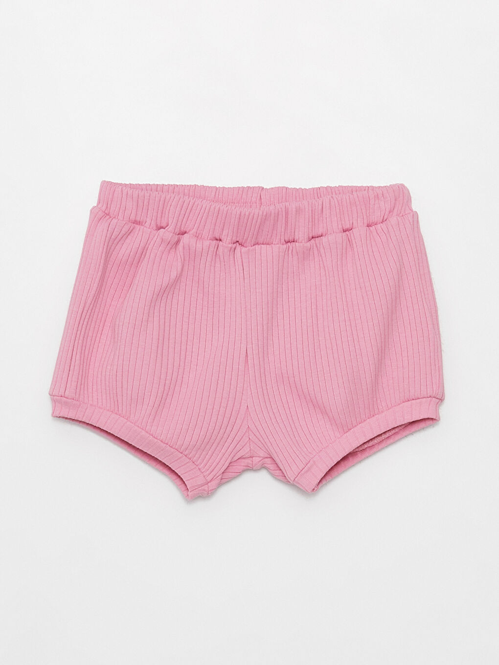 Square Collar Suspended Basic Baby Girl Blouse and Shorts 2-Pack Set-2