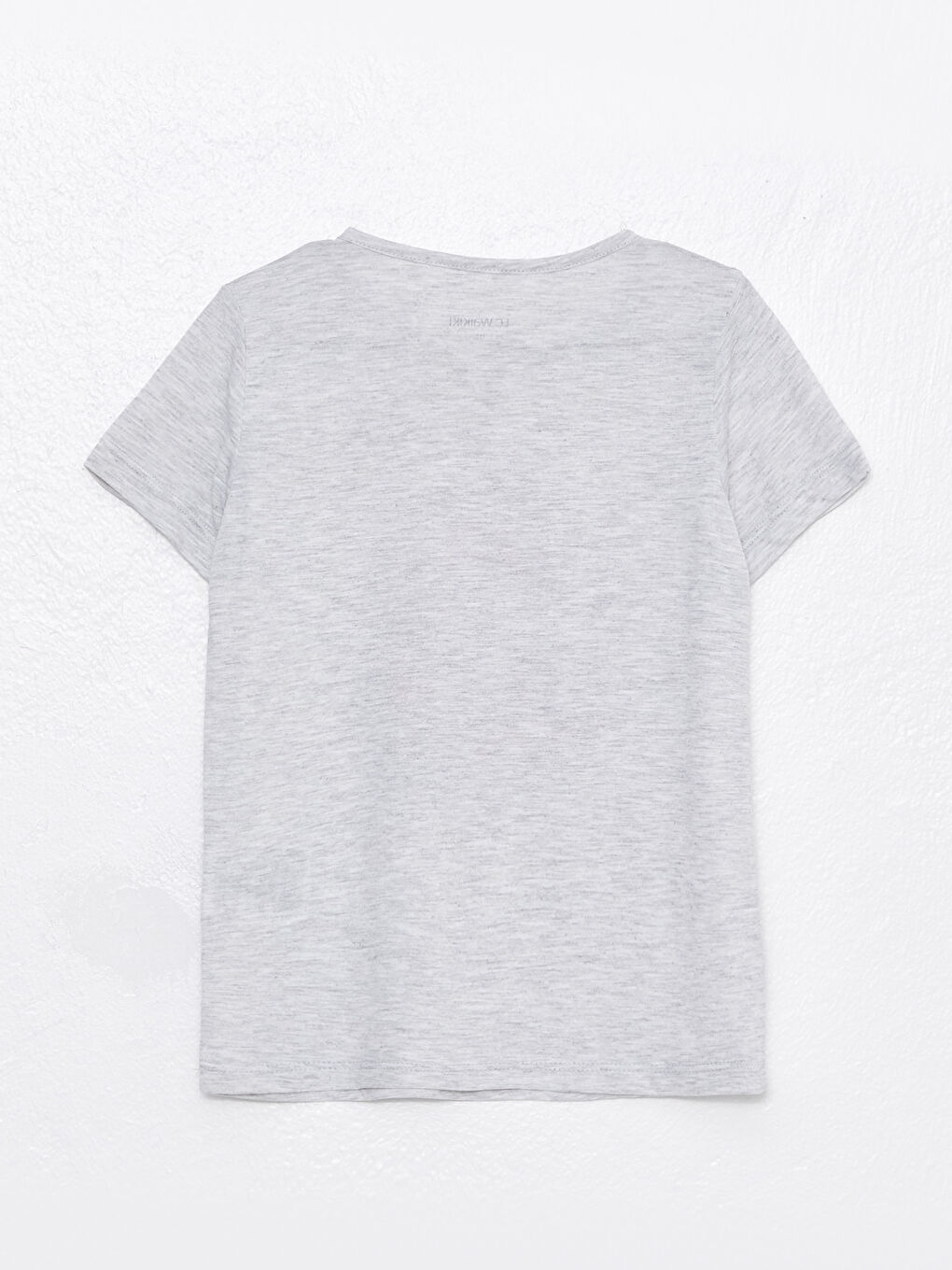 Crew Neck Printed Short Sleeve Girls' T-Shirt-1