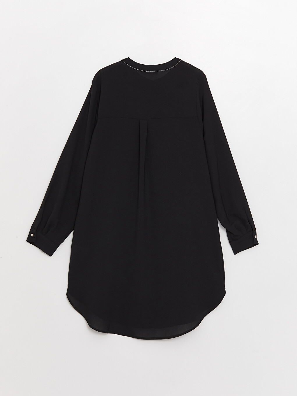 Crew Neck Straight Long Sleeve Aerobin Women's Tunic-6