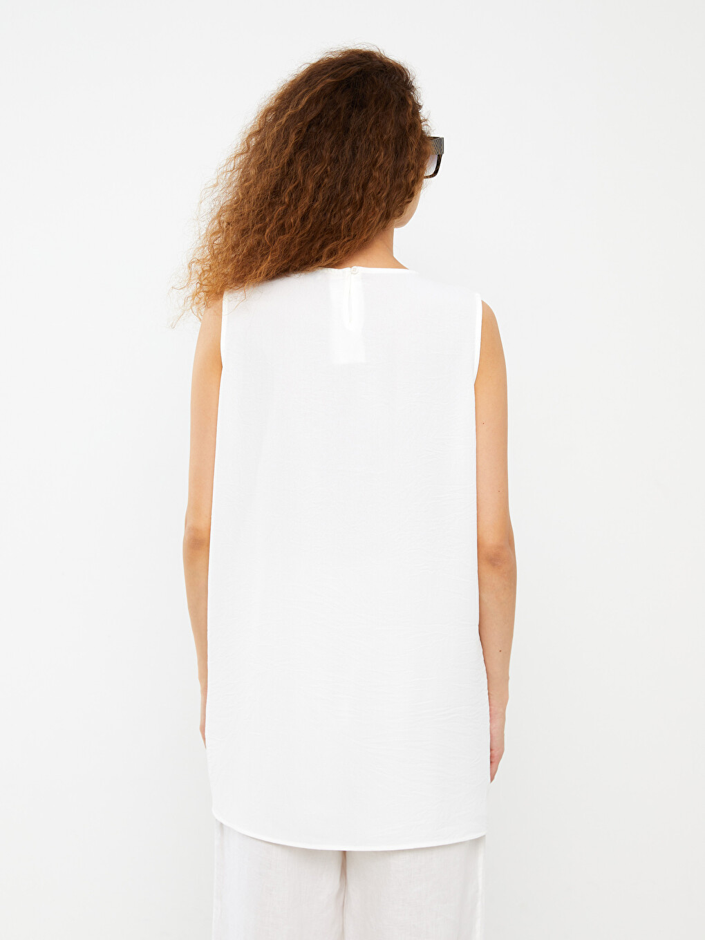 Crew Neck Straight Aerobin Women's Tunic-4