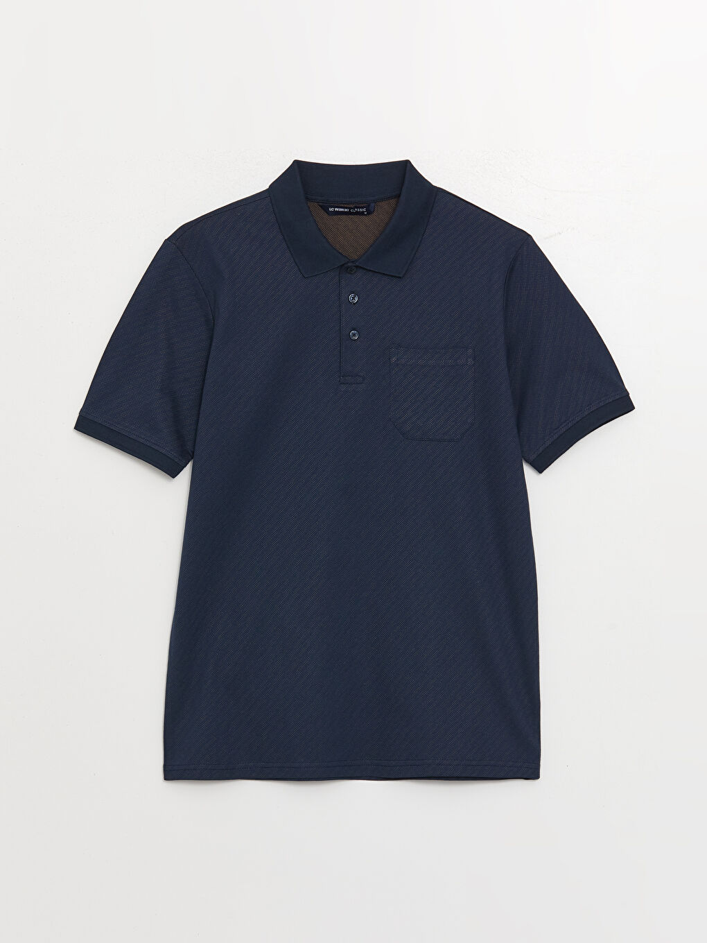 Tricou pentru Bărbați Mercerizat cu Guler Polo și Mânecă Scurtă-5