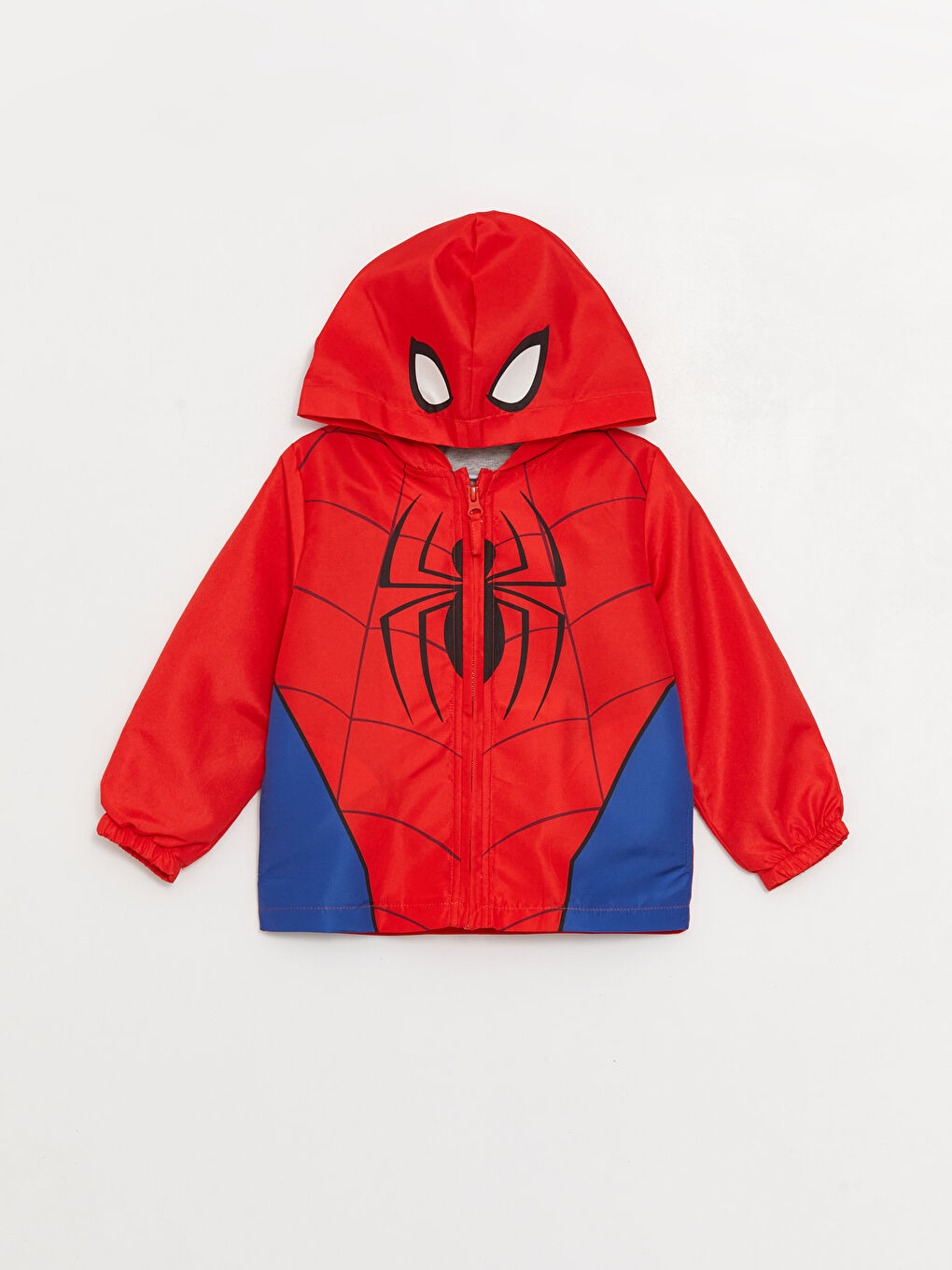 Kırmızı Spider-Man Baskılı Erkek Bebek Mont