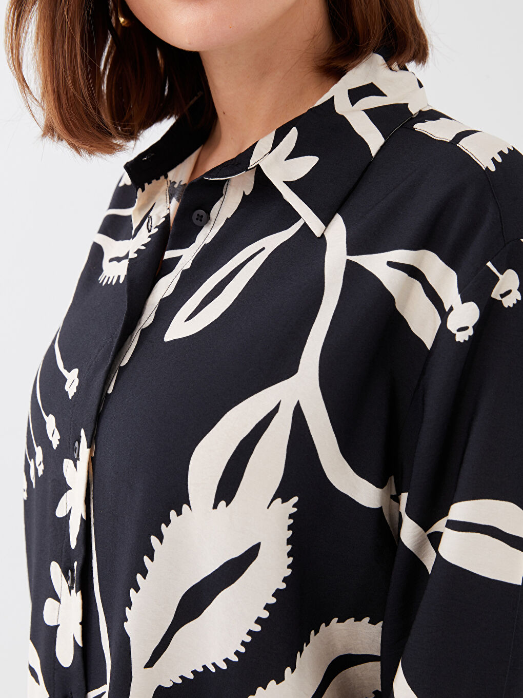 LCWAIKIKI Classic Tunique Chemise à Motifs pour Femmes -S3CN31Z8-LQJ