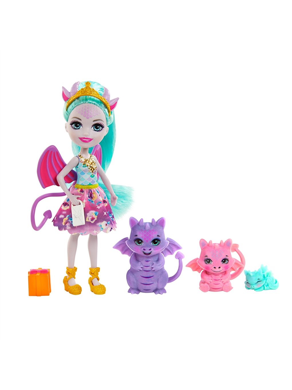 LCW ACCESSORIES Rabbit Brystal Family Girl Child Toy Set -S3CO08Z4-QBC