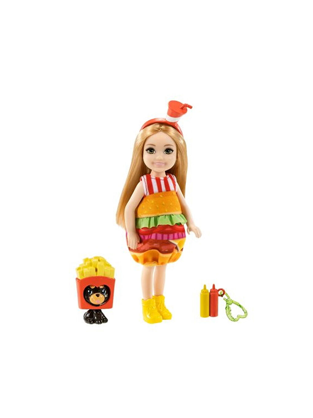 Barbie Kostümlü Oyuncak Bebek