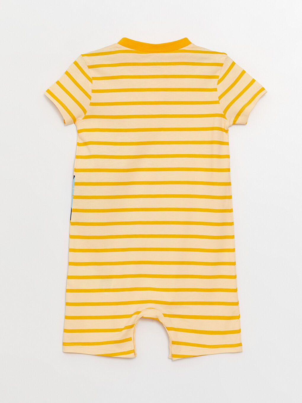 LCW baby Crew Neck Printed Baby Boys' Jumpsuit -S3CO42Z1-LH0