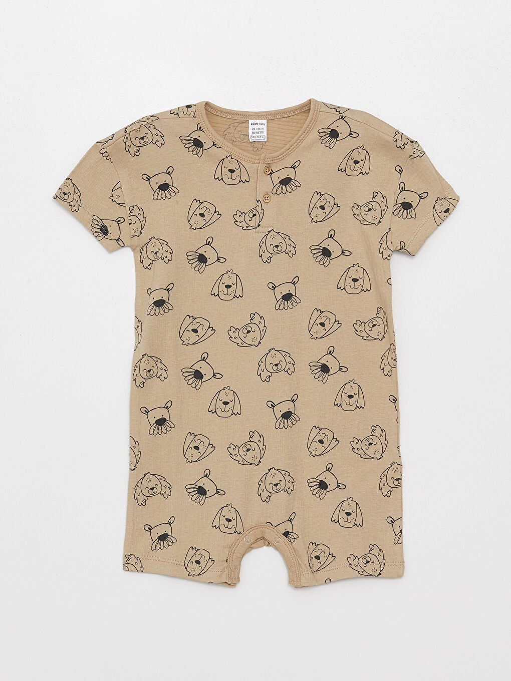 LCW baby Combinaison pour Bébé Garçons à Motifs Col Rond -S3CO44Z1-LQB