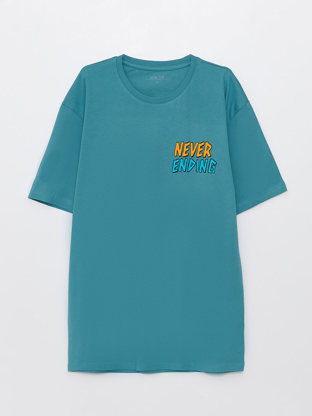 Crew Neck Short Sleeve Printed Combed Cotton Men's T-shirt -S3CO91Z8-QLL