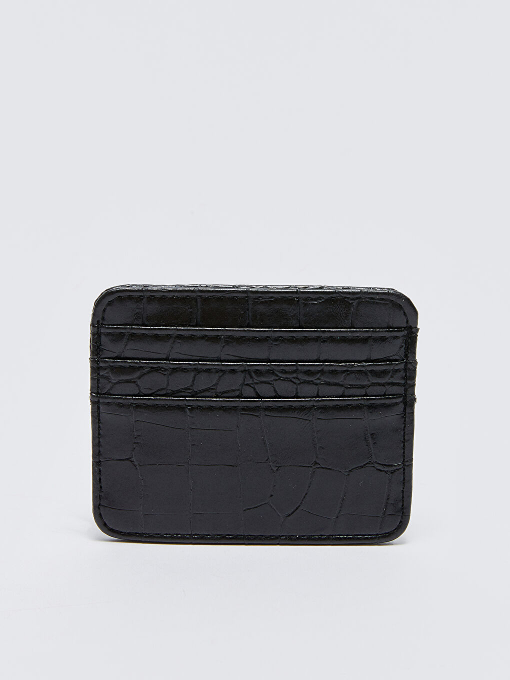 Картхолдер из искусственной кожи с эффектом крокодиловой кожи для женщин