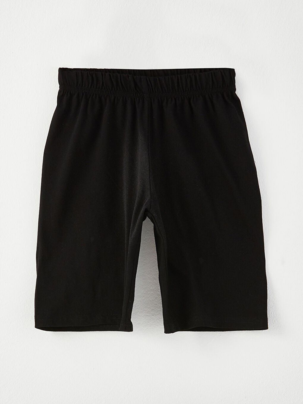 طقم بيجامة شورت بأكمام قصيرة مطبوع بياقة دائرية للأولاد-2